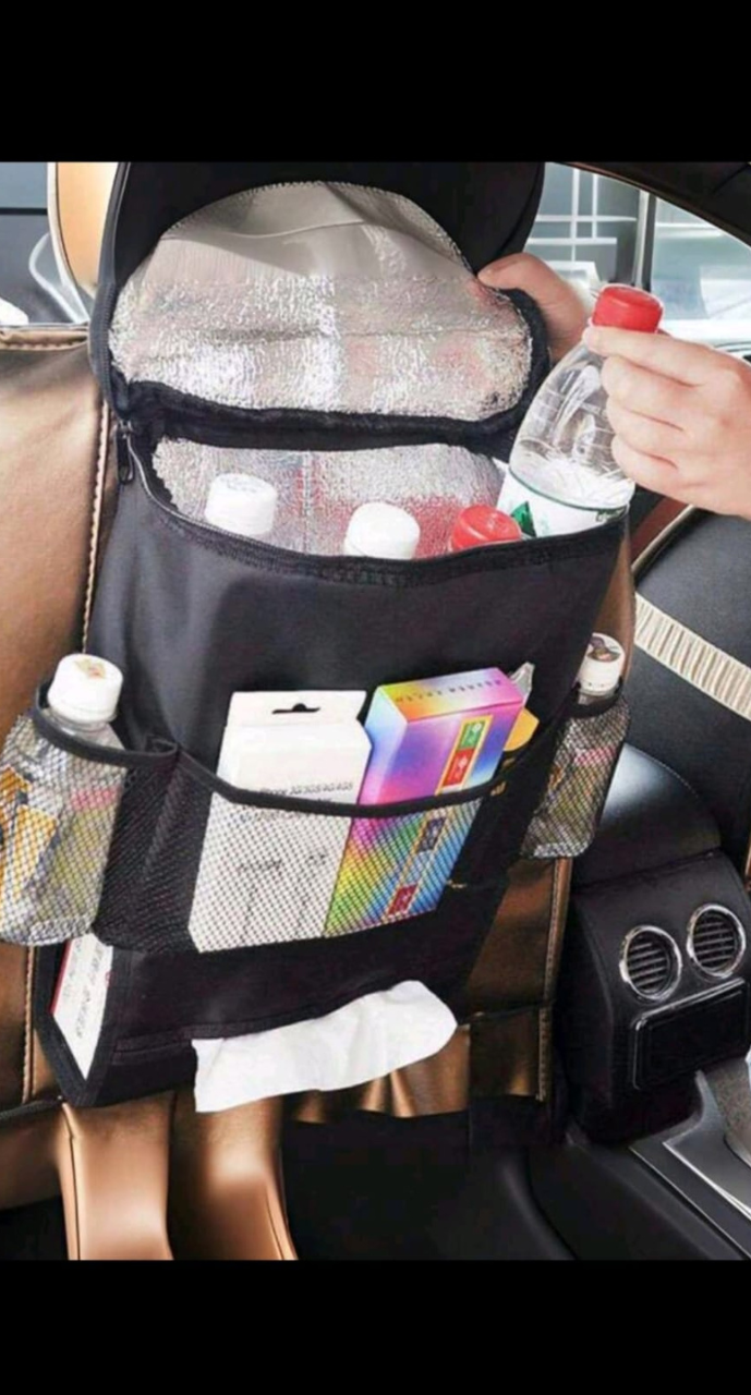 1pc Car Seat Back Storage Bag - Image 2