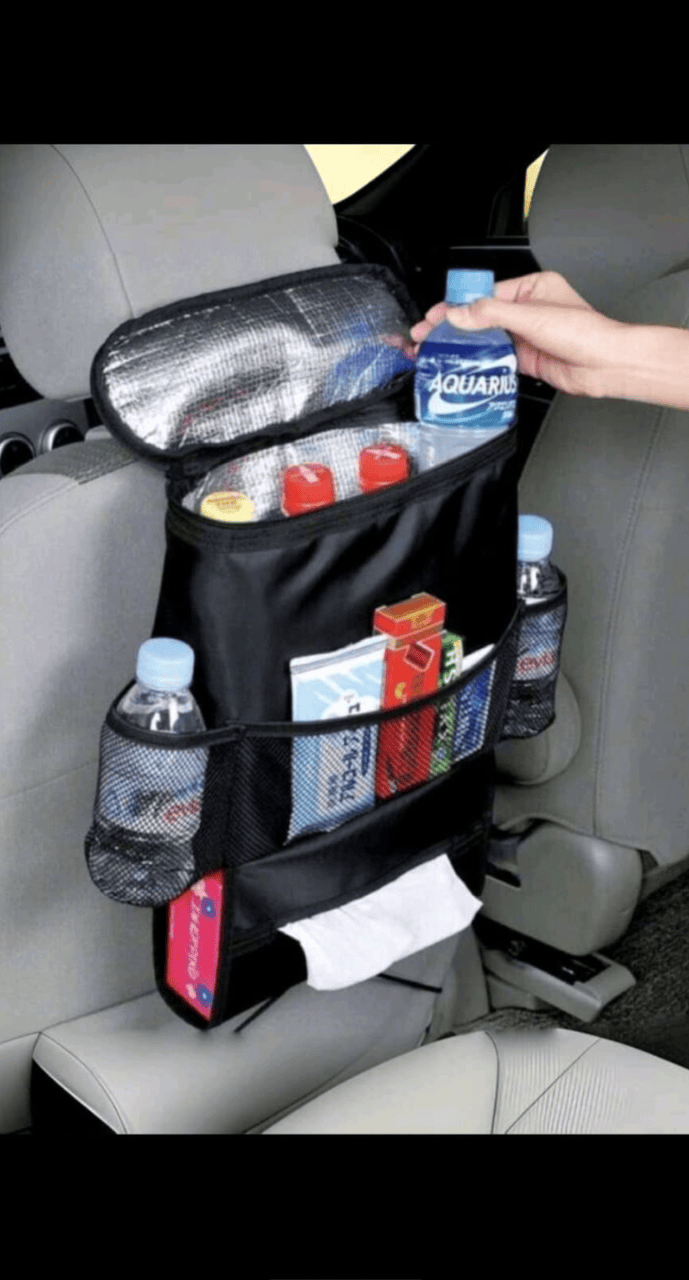 1pc Car Seat Back Storage Bag